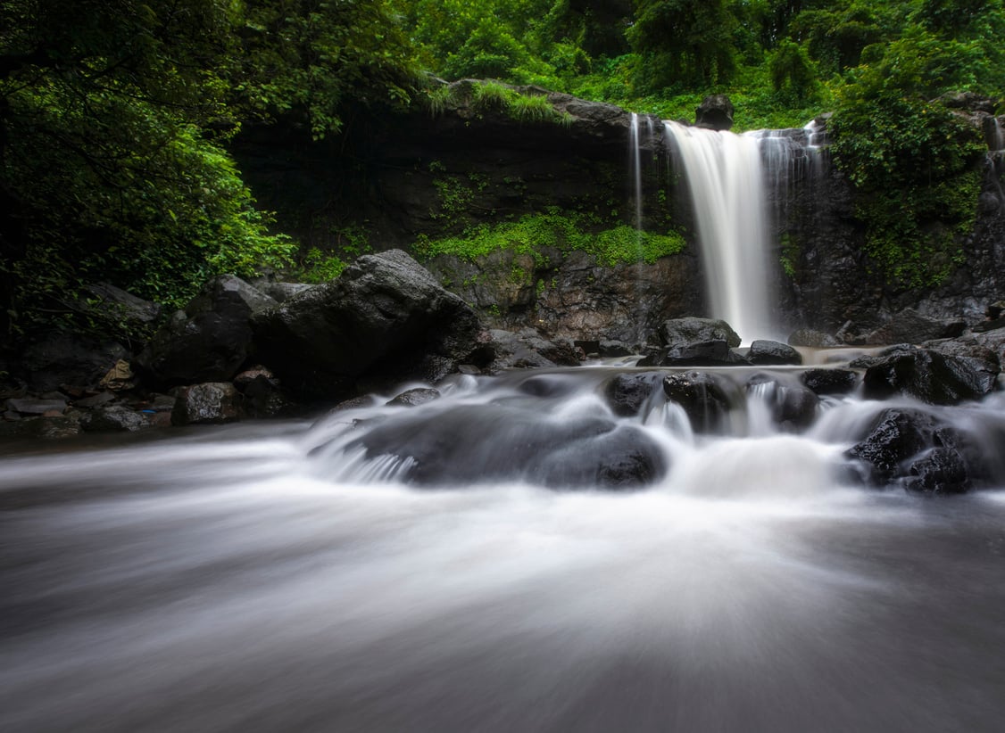 Palasdari waterfall, Karjat, Maharashtra, India